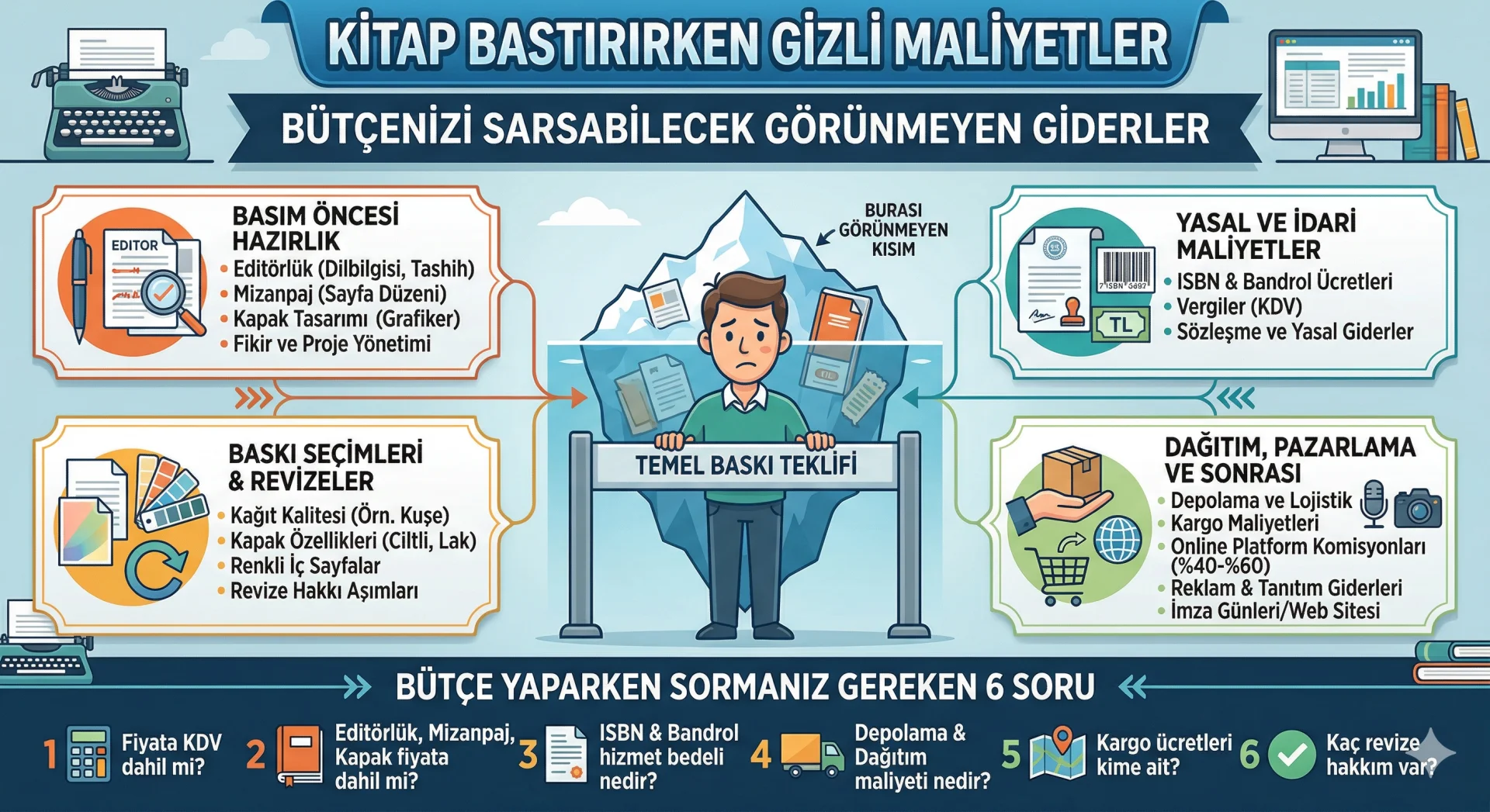 Kitap Bastırırken Gizli Maliyetler